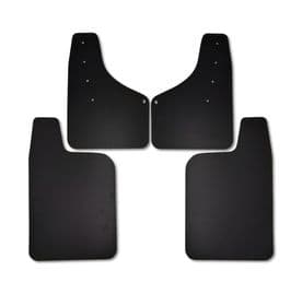 rallyflapZ | Mud Flaps to fit Ford Transit Custom 2024+ (MSRT Vans Only) BLACK