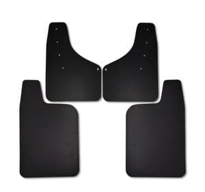 rallyflapZ | Mud Flaps to fit Ford Transit Custom 2024+ (MSRT Vans Only) BLACK