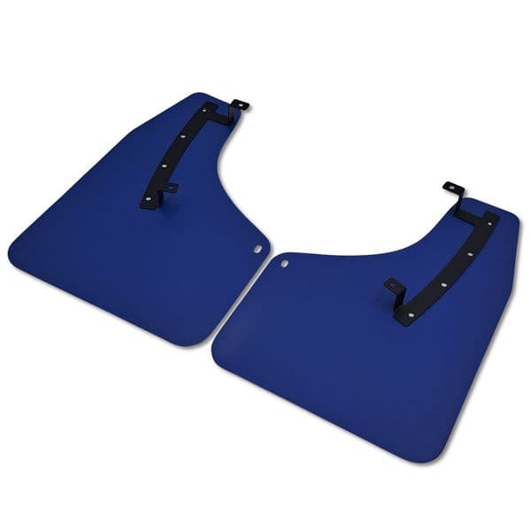 rallyflapZ | Mud Flaps to fit Ford Transit Custom 2024+ (MSRT Vans Only) BLUE