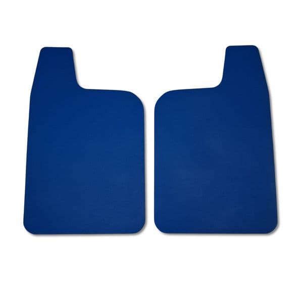 rallyflapZ | Mud Flaps to fit Ford Transit Custom 2024+ (MSRT Vans Only) BLUE