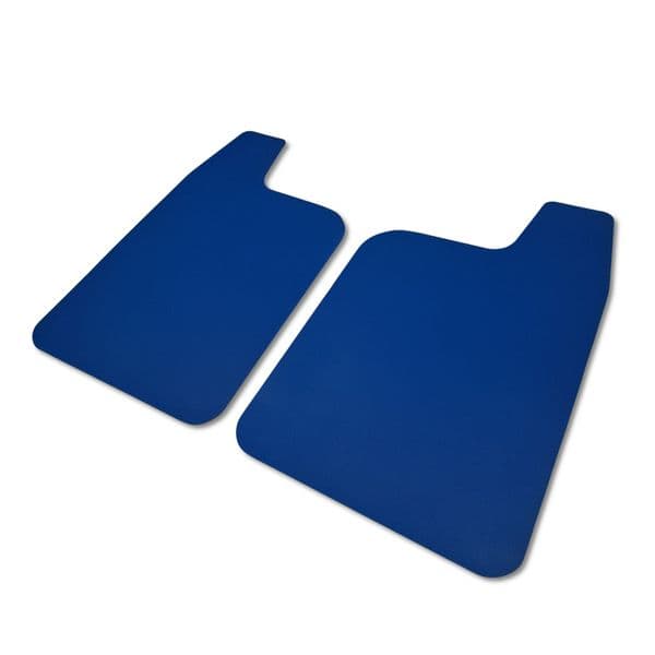 rallyflapZ | Mud Flaps to fit Ford Transit Custom 2024+ (MSRT Vans Only) BLUE