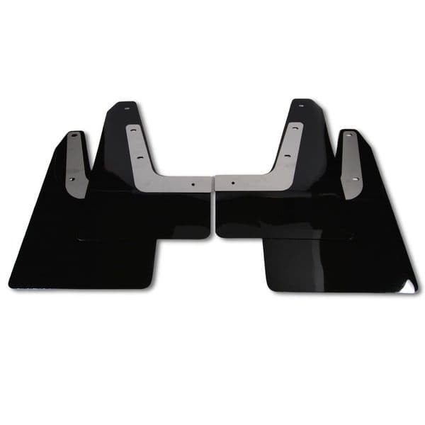 rallyflapZ | Mud Flaps to fit Forester STI 04-08 BLACK