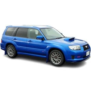 rallyflapZ | Mud Flaps to fit Forester STI 04-08  BLUE
