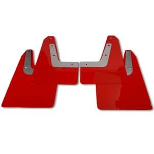 rallyflapZ | Mud Flaps to fit Forester STI 04-08 RED
