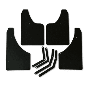 rallyflapZ | Mud Flaps to fit  FREELANDER 1  / L314  97-06 BLACK