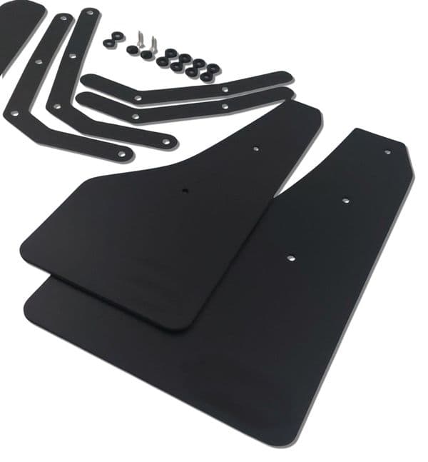 rallyflapZ | Mud Flaps to fit i30N (Fastback)  BLACK