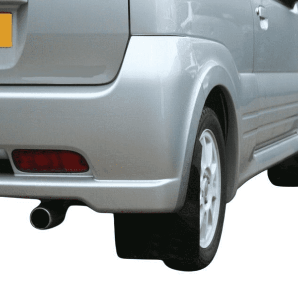 rallyflapZ  Mud Flaps to fit Ignis Sport 03-05 - BLACK