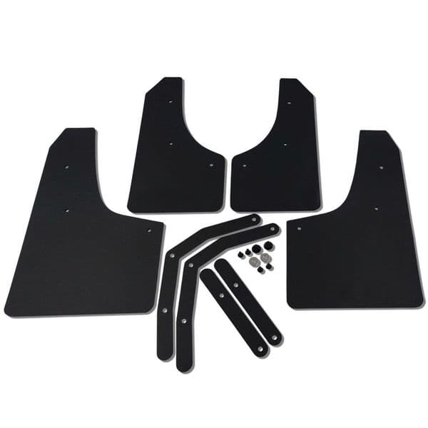 rallyflapZ | Mud Flaps to fit Kia Ceed & Pro_Ceed GT 2nd Gen 13-17  BLACK