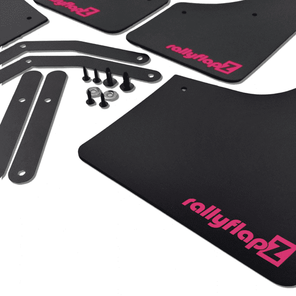 rallyflapZ | Mud Flaps to fit Kia Ceed & Pro_Ceed GT 2nd Gen 13-17  BLACK