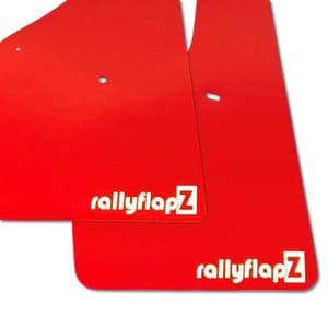 rallyflapZ | Mud Flaps to fit Kia Ceed & Pro_Ceed GT 2nd Gen 13-17 RED
