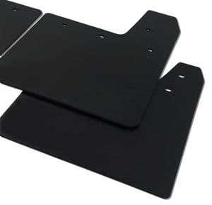 rallyflapZ | Mud Flaps to fit Lancer Evo 7, 8, 9  - 01-07 BLACK