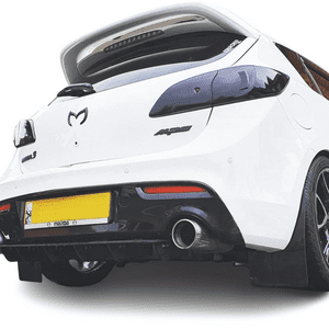 rallyflapZ | Mud Flaps to fit Mazda 3 MPS  07-13 BLACK