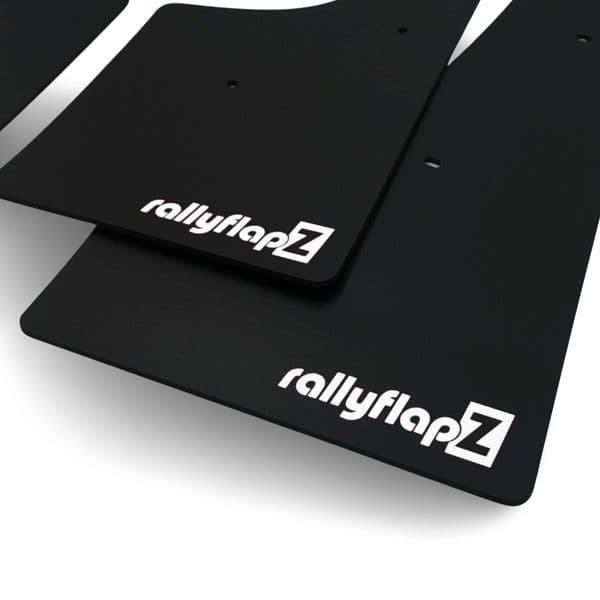 rallyflapZ | Mud Flaps to fit Mitsubishi Colt RALLIART 3DR 08-13 Face Lift- BLACK