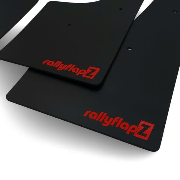 rallyflapZ | Mud Flaps to fit Mitsubishi Colt RALLIART 3DR 08-13 Face Lift- BLACK