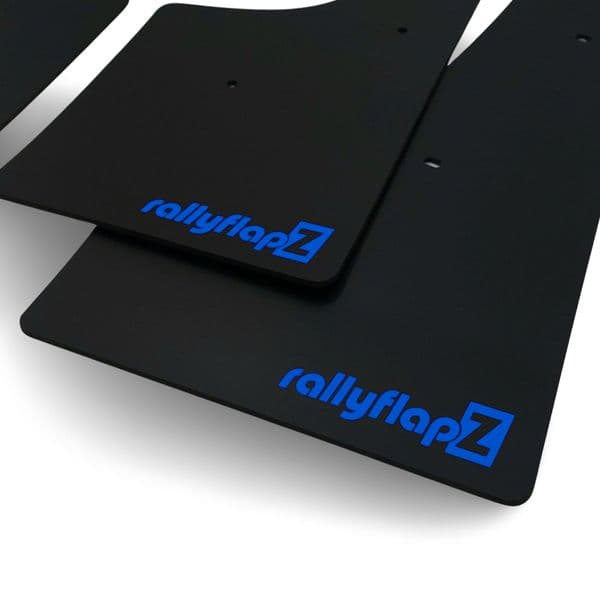 rallyflapZ | Mud Flaps to fit Peugeot 206  & 206 GTi  BLACK