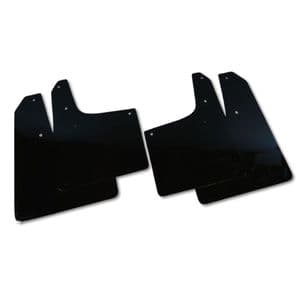 rallyflapZ | Mud Flaps to fit Peugeot 206  & 206 GTi  BLACK
