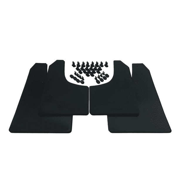 rallyflapZ | Mud Flaps to fit Peugeot 208 GTI (1st Gen) 2012-18 BLACK
