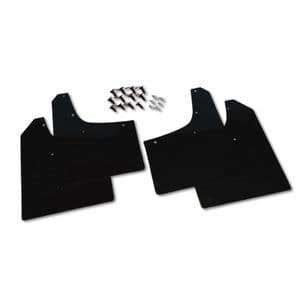 rallyflapZ | Mud Flaps to fit Renault CLIO Mk2 (98-05) BLACK