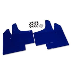 rallyflapZ | Mud Flaps to fit Renault CLIO Mk2 (98-05) BLUE