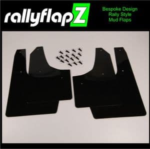 rallyflapZ | Mud Flaps to fit SWIFT (Non Sport) 08-10 BLACK  (All Options)