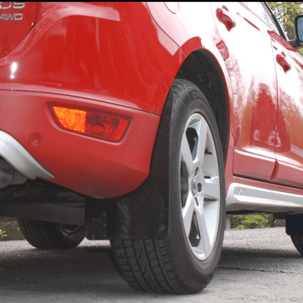rallyflapZ | Mud Flaps to fit VOLVO XC60 1st Gen 08-16 BLACK  (All Options)