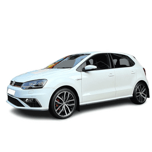 rallyflapZ | Mud Flaps to fit VW POLO MK5 & GTi 6R/6C (09-17) BLACK