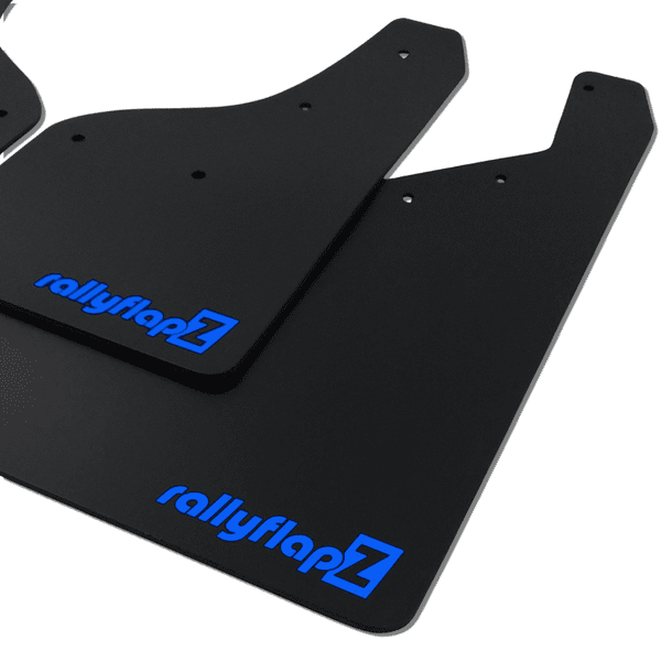 rallyflapZ Rally Style Mud Flaps TOYOTA GR YARIS, GR4 2020+ BLACK (All Options)