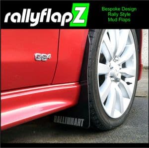 rallyflapZ to fit MITSUBISHI LANCER GS3 / GS4  BLACK (All Options)