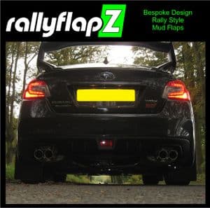 rallyflapZ to fit WRX / STi 2014+  BLACK  (All Options)