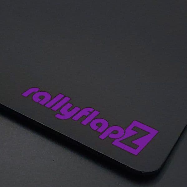 Set of 4 RALLYFLAPZ  Logo Vinyl Decals