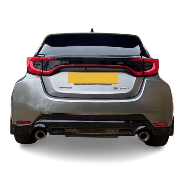 shortieZ Discreet Style Mud Flaps TOYOTA GR YARIS, GR4 2020+ BLACK (All Options)
