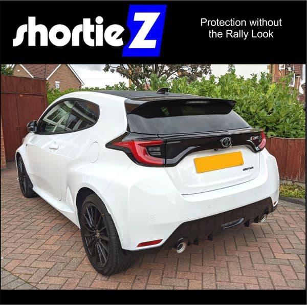 shortieZ Discreet Style Mud Flaps TOYOTA GR YARIS, GR4 2020+ RED (All Options)