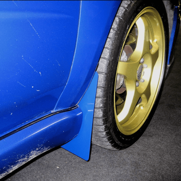 shortieZ | Mud Flaps to fit Impreza New Age 01-07 GDB  -  BLACK (All Options)