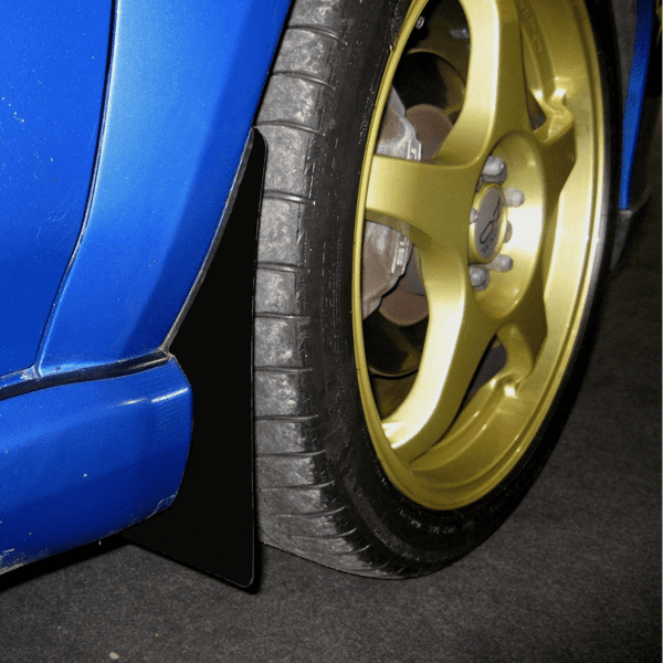shortieZ | Mud Flaps to fit Impreza New Age 01-07 GDB - BLACK (All Options)