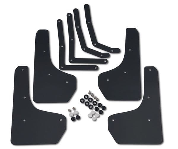 shortieZ | Mud Flaps to fit Kona N | N-Line (2021-23) 1st Gen BLACK