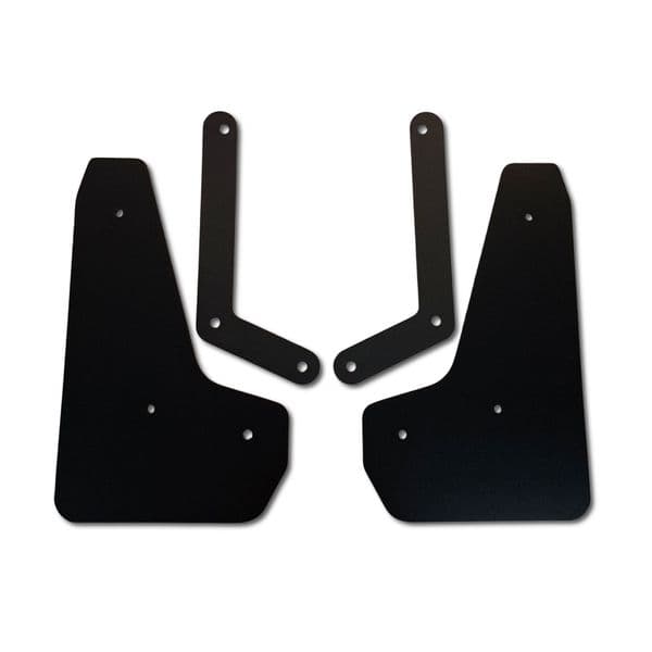shortieZ | Mud Flaps to fit VW GOLF MK7, MK7.5 R, GTI, GTD -  BLACK