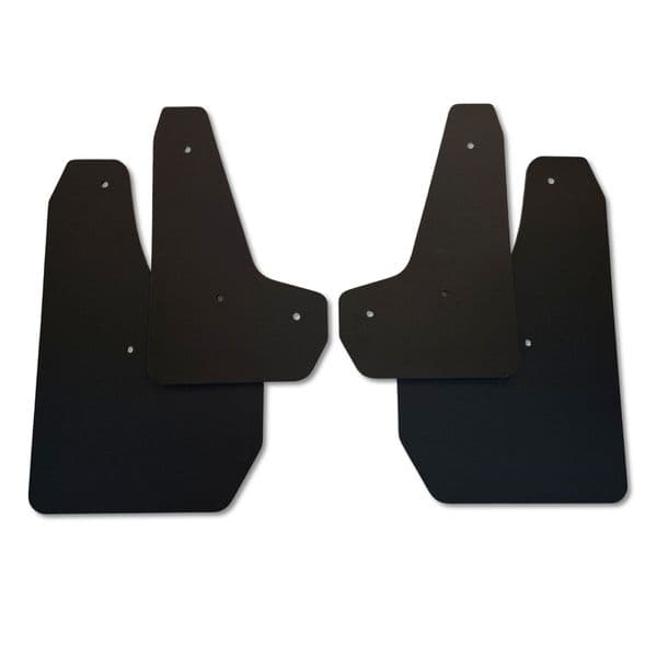 shortieZ | Mud Flaps to fit VW GOLF MK7, MK7.5 R, GTI, GTD -  BLACK