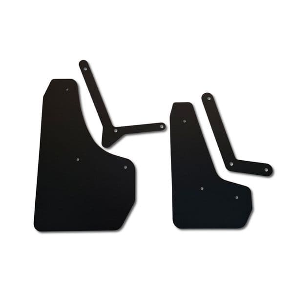shortieZ | Mud Flaps to fit VW GOLF MK7, MK7.5 R, GTI, GTD -  BLACK