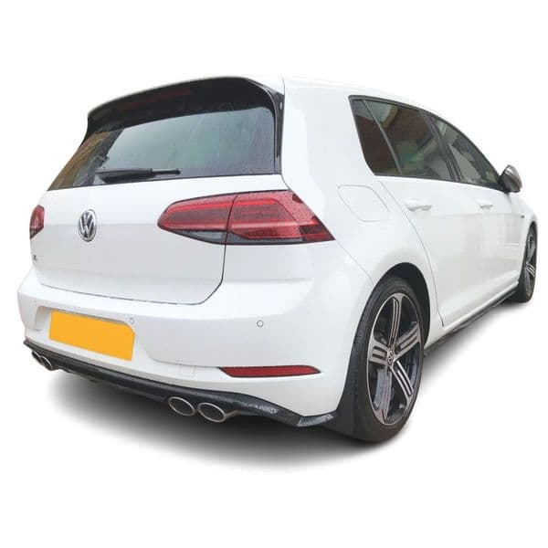 shortieZ | Mud Flaps to fit VW GOLF MK7, MK7.5 R, GTI, GTD - BLACK