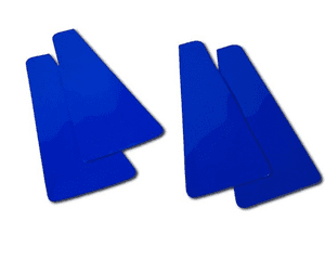 UNIVERSAL MINIFLAPZ  / SPLASH GUARDS - BLUE