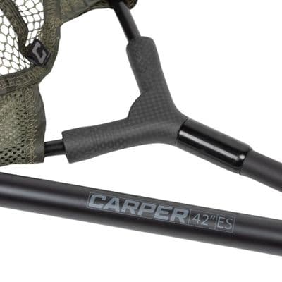 Carp Fishing Landing Net 42” – 2-Piece With Floats For Coarse Fishing