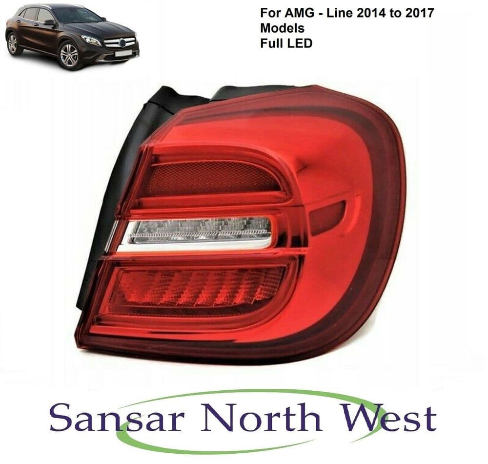 For Mercedes Benz GLA AMG Line Drivers Rear Full LED Light Lamp RIGHT O/S