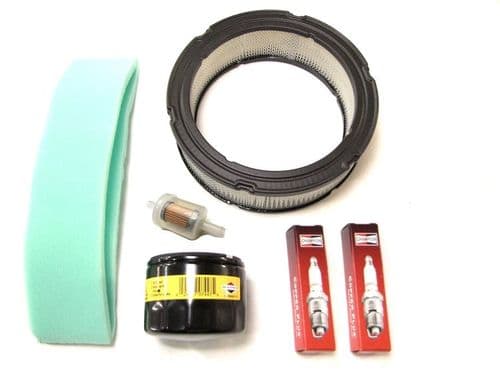 Briggs and Stratton Vanguard 14hp-18hp Engine Full Service Kit (Air, Fuel, Oil Filters Spark Plugs)
