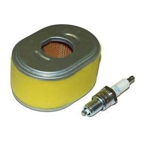 Honda GX110 and GX120 Part Service Kit (Air Filter and Spark Plug)