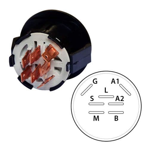 Husqvarna McCulloch Ignition Switch Replaces Part Number 532175442 532163968