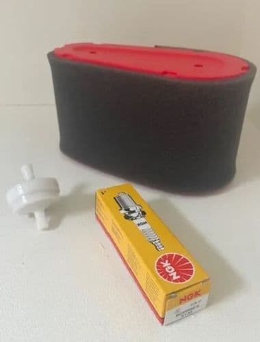 Mountfield 1540H 1540M 1640M 1640H Engine Service Kit (Spark Plug Air & Fuel Filter)