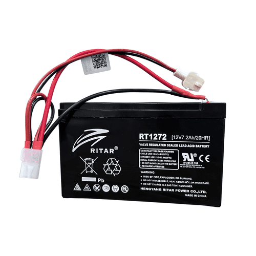 Mountfield Ride On Mower Battery 12V 7Ah W/Cable Part Number 118120069/0