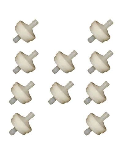 Pack of 10 Briggs & Stratton Inline Fuel Filters Replaces Part Number 394358S