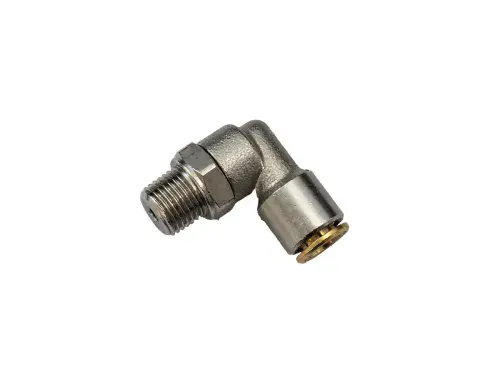 Push-In 90 Deg Swivels Connector M10 x 1 Product Code GLS-PF-M10X1-SW