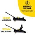 RocwooD 2 Ton Trolley Jack